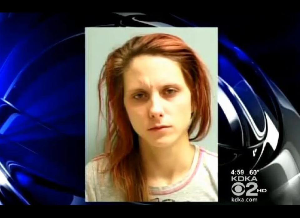 Vanessa Robinson was charged with aggravated assult after she allegedly cut up her boyfriend after he tried leaving her apartment with the last beer -- a Colt 45 to be specific.