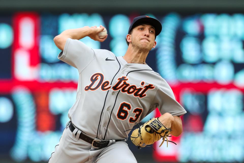 Beau Brieske allowed two runs over four innings against the Twins on May 24.