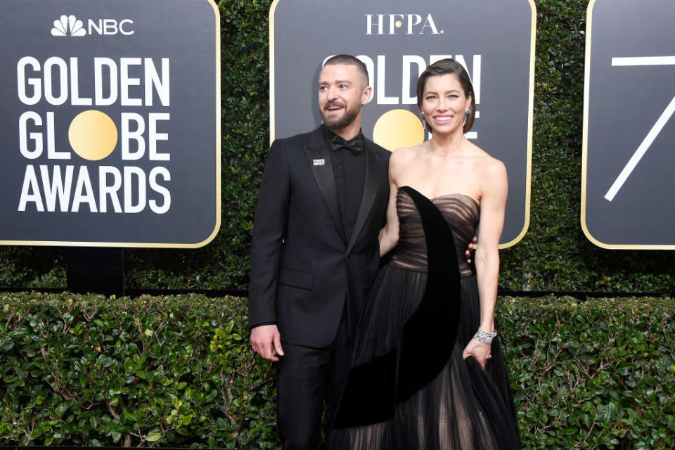 Justin Timberlake and Jessica Biel