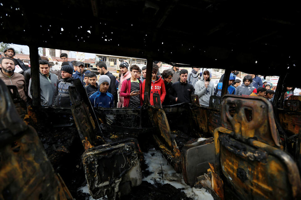 Deadly car bombing in Baghdad’s Sadr City district, Iraq