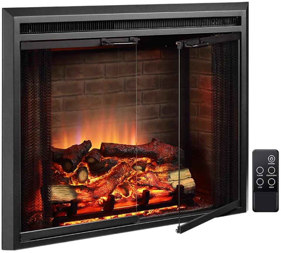 best electric fireplace - PureFlame Klaus electric flireplace insert