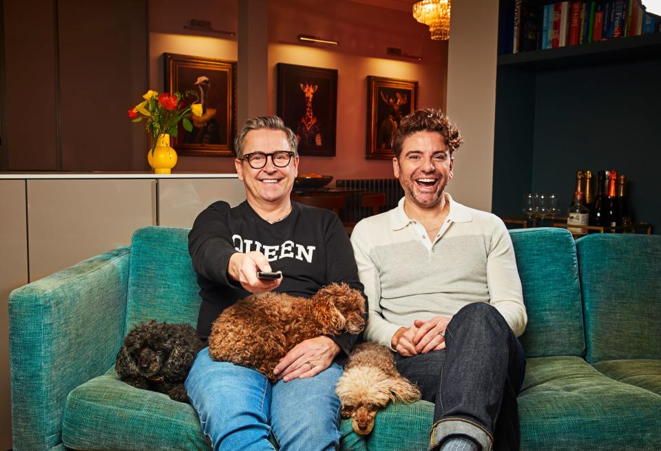 Stephen and Daniel on Gogglebox. (Channel 4)