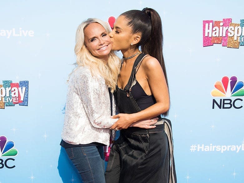 Kristin Chenoweth and Ariana Grande