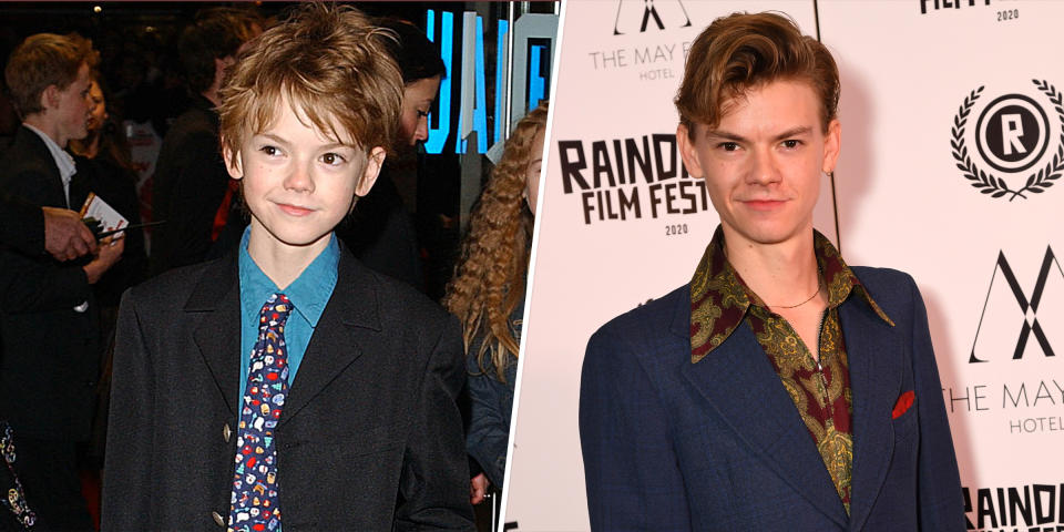 How it started and how it's going for actor Thomas Brodie-Sangster. (Getty Images)