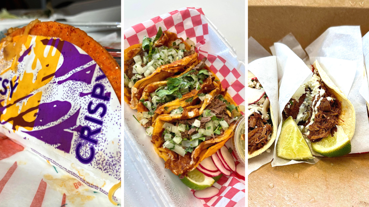 These three tacos were a few of those taste-tested by the Cincinnati Enquirer team, to see which taco would make the best leftovers.