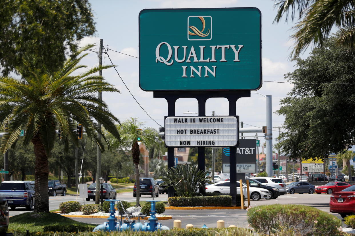 Quality Inn hotel, a Choice Hotels brand. REUTERS/Octavio Jones