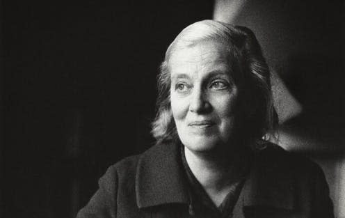 <span class="caption">The new face of the £50 note?</span> <span class="attribution"><a class="link " href="https://www.npg.org.uk/collections/search/portrait/mw112849/Dorothy-Hodgkin" rel="nofollow noopener" target="_blank" data-ylk="slk:National Portrait Gallery;elm:context_link;itc:0">National Portrait Gallery</a>, <a class="link " href="http://creativecommons.org/licenses/by-nc-nd/4.0/" rel="nofollow noopener" target="_blank" data-ylk="slk:CC BY-NC-ND;elm:context_link;itc:0">CC BY-NC-ND</a></span>