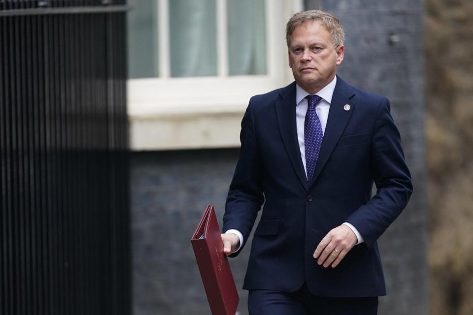 Defence Secretary Grant Shapps has had 10 front bench roles, half of them in the last four years (PA Wire)