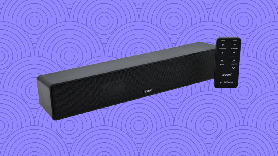 Scoring this soundbar for $370 off just seems wrong. (Photo: Zvox)