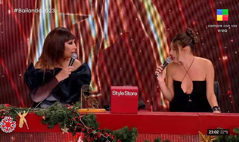 Moria Casán y Pampita se pelearon en el Bailando 2023 por los 