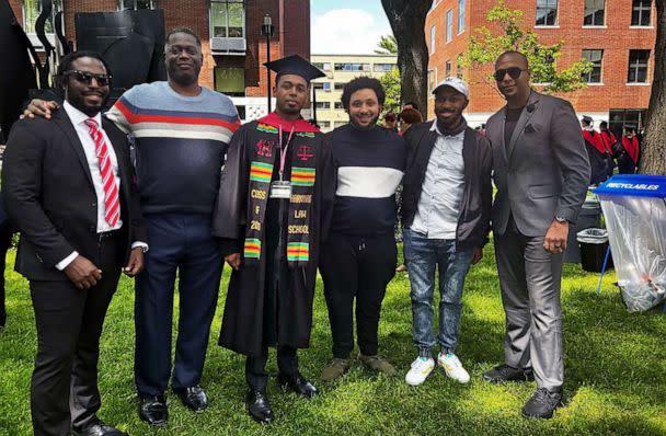 PHOTO: Rehan Staton graduated from Harvard Law School on May 25, 2023. (Courtesy Rehan Staton)