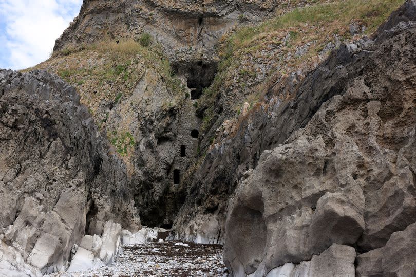 Culver Hole, a dovecote with a notorious reputation for being a smugglers' hotbed