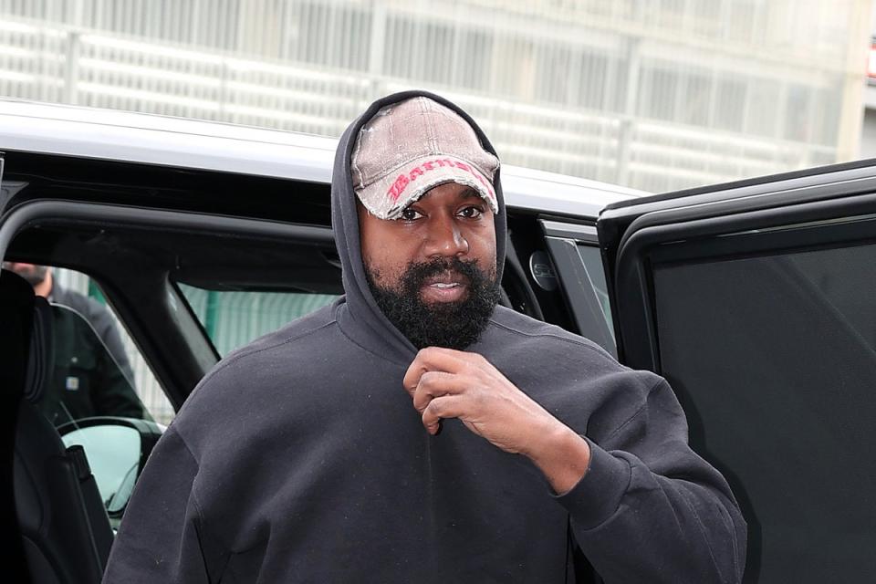 Kanye West was widely condemned for his remarks (Getty Images For Balenciaga)