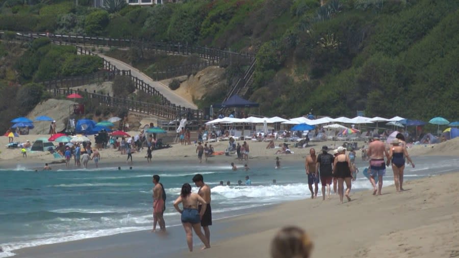 Laguna Beach Crowds