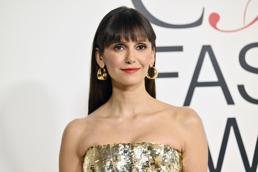 Nina Dobrev attends the CFDA Fashion Awards at the American Museum of Natural History on Monday, Nov. 6, 2023, in New York.