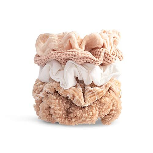 12) Textured Scrunchies