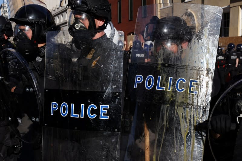 FILE PHOTO: Protests against the death in Minneapolis custody of George Floyd, in Washington