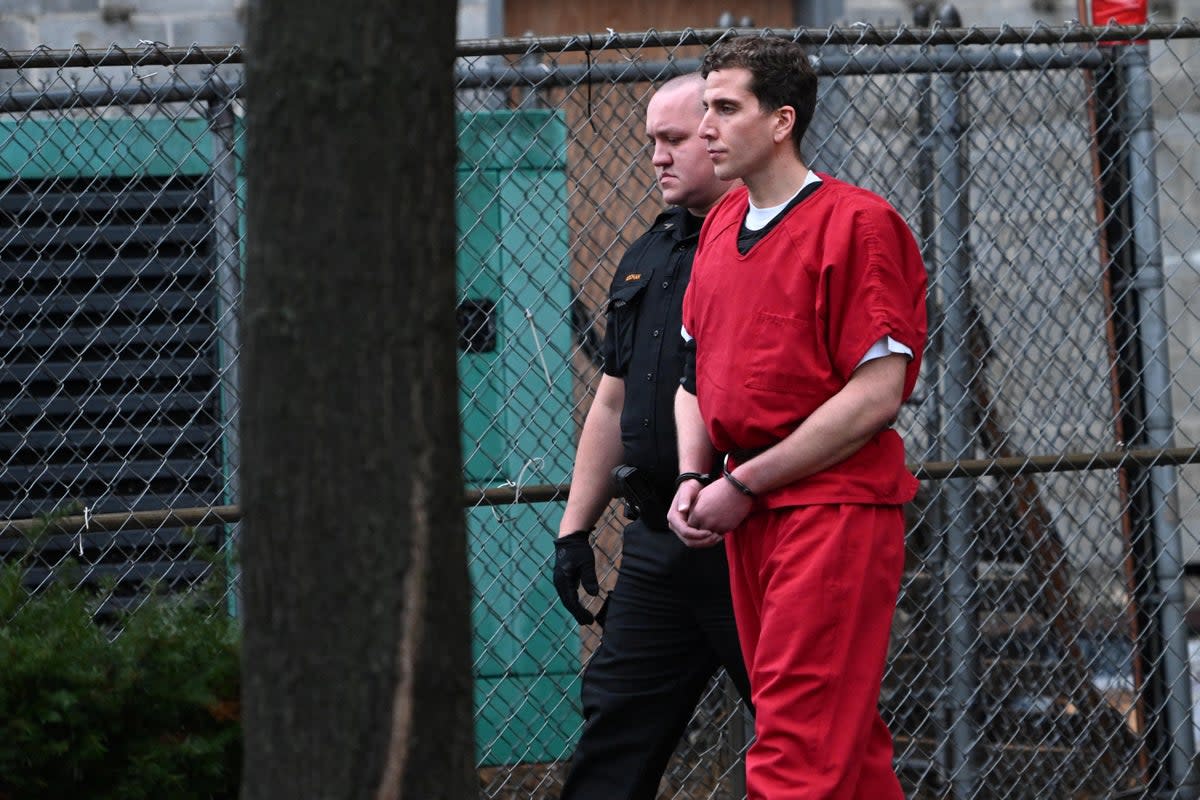 Bryan Christopher Kohberger, a graduate student jailed on charges of first-degree murder in the stabbing deaths of four University of Idaho students more than six weeks ago, departs court after an extradition hearing in Stroudsburg, Pennsylvania, U.S. January 3, 2023 (REUTERS)