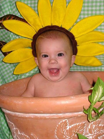 Flower in a Pot Baby Costume