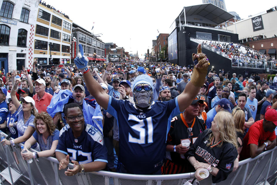 Wild NFL Draft Fans