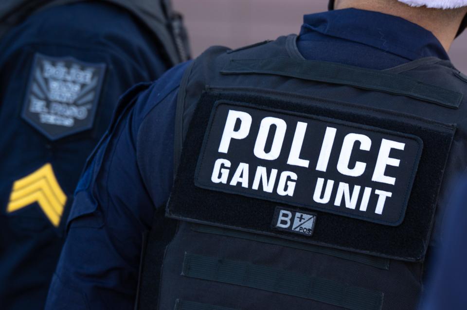 The El Paso Police Department Gang Unit. File art.
