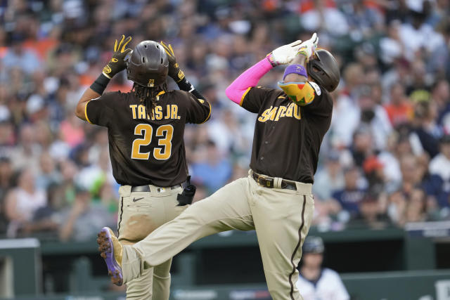 Campusano homers and gets 4 hits as the Padres rout the Tigers 14-3 -  Newsday