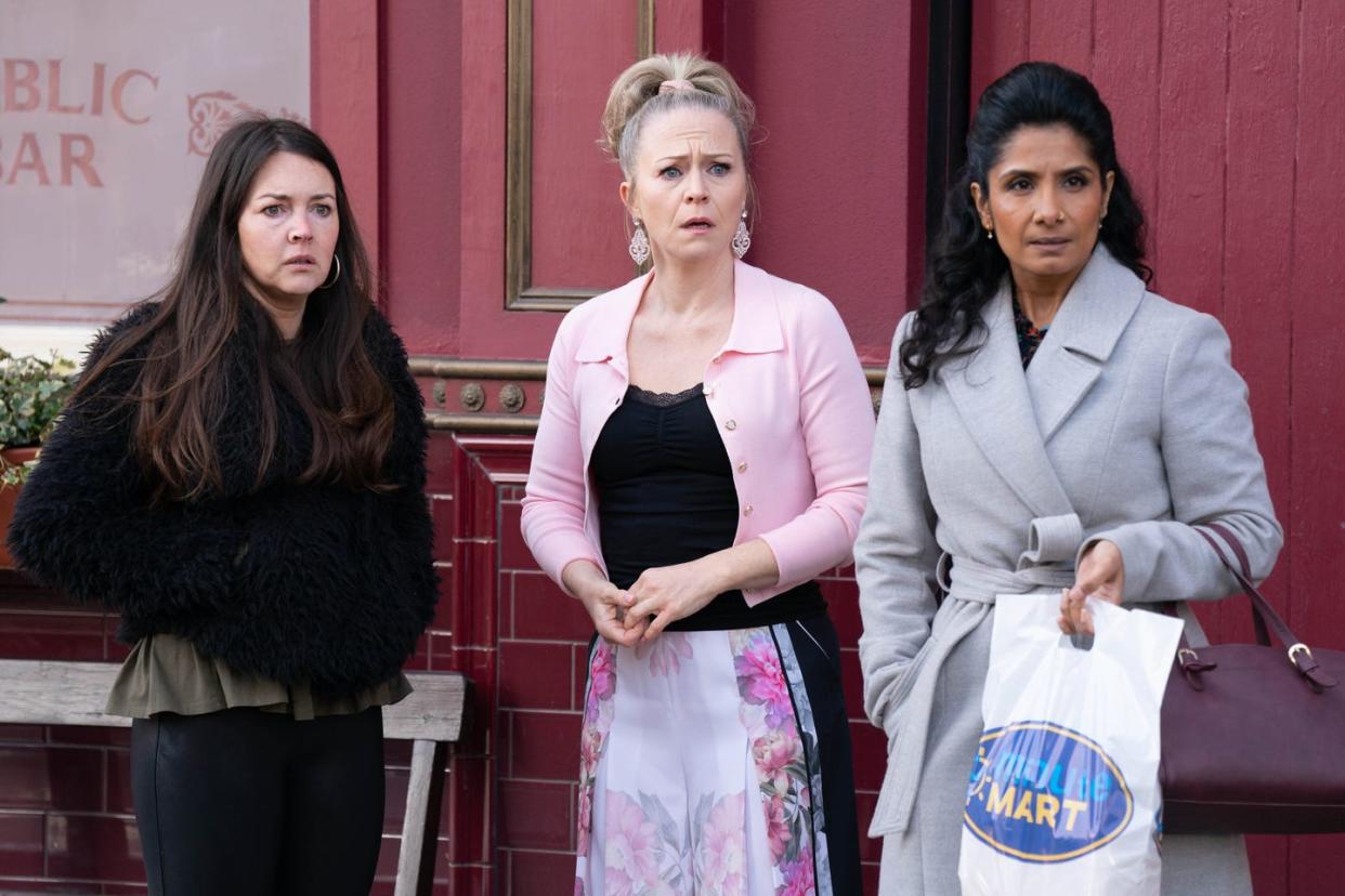 stacey slater, linda carter, suki kaur panesar, eastenders