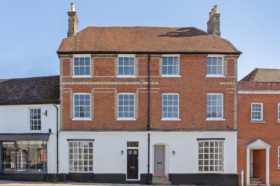 twin georgian houses for sale in hampshire