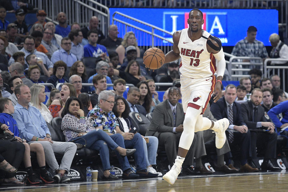 Bam Adebayo。(AP Photo/Phelan M. Ebenhack)