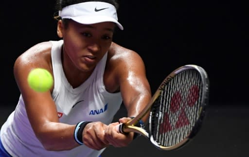 Naomi Osaka has been forced out of the WTA Finals with a shoulder injury