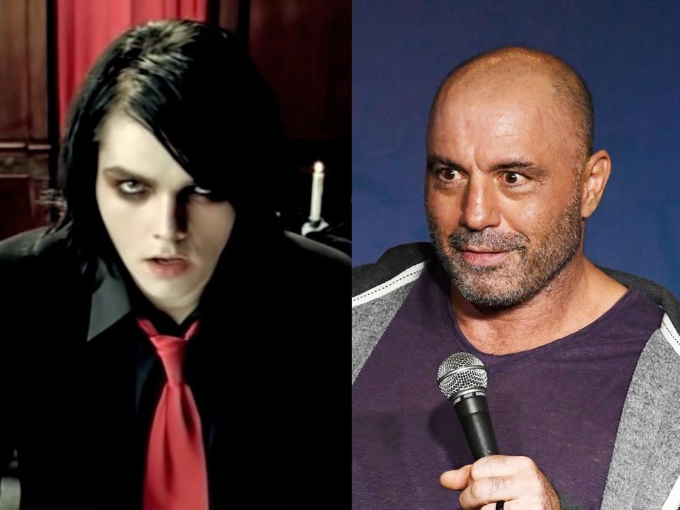 Gerard Way Joe Rogan celebrities who are related Getty Images WMG Reprise records 