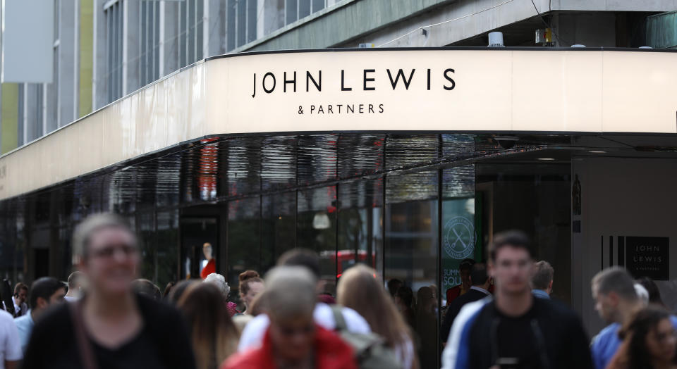 A general view of the John Lewis and Partners store in Oxford street, London. The Partnership has revealed half-year profits crashed 98.8\\% as it battled against "challenging times". Picture dated: Thursday September 13, 2018. Photo credit should read: Isabel Infantes / EMPICS Entertainment.