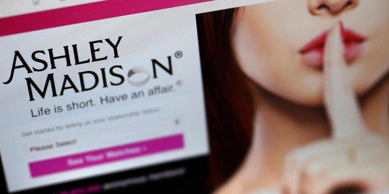 hackers release confidential member information from the ashley madison infidelity website