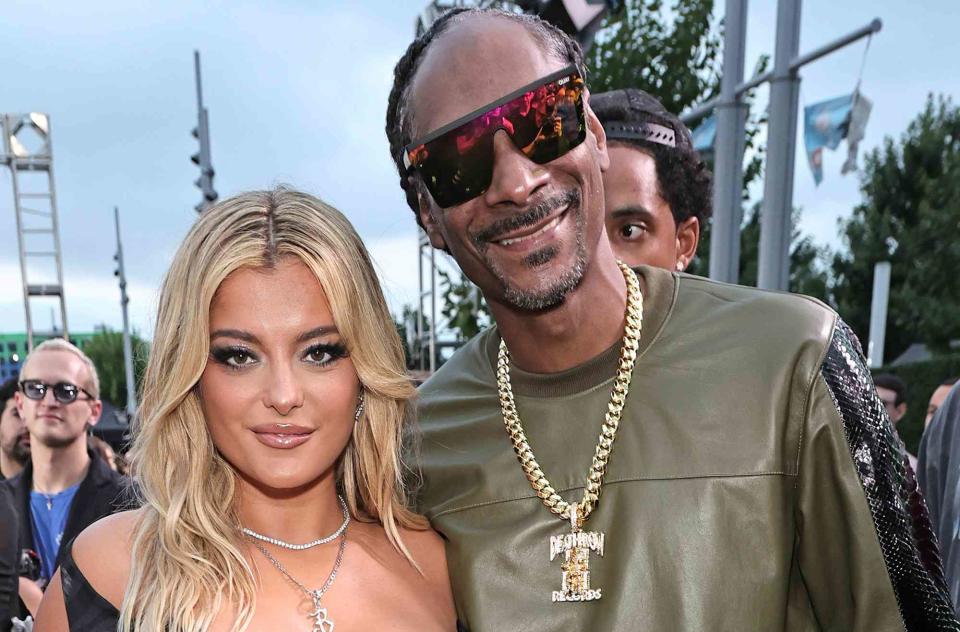 Jamie McCarthy/Getty Bebe Rexha and Snoop Dogg