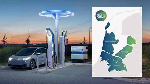 ADS-TEC Energy rapid charging stations will soon be more widely available in the northwest provinces of the Netherlands as NXT 50five wins a tender from MRA-E (Photo: Business Wire)