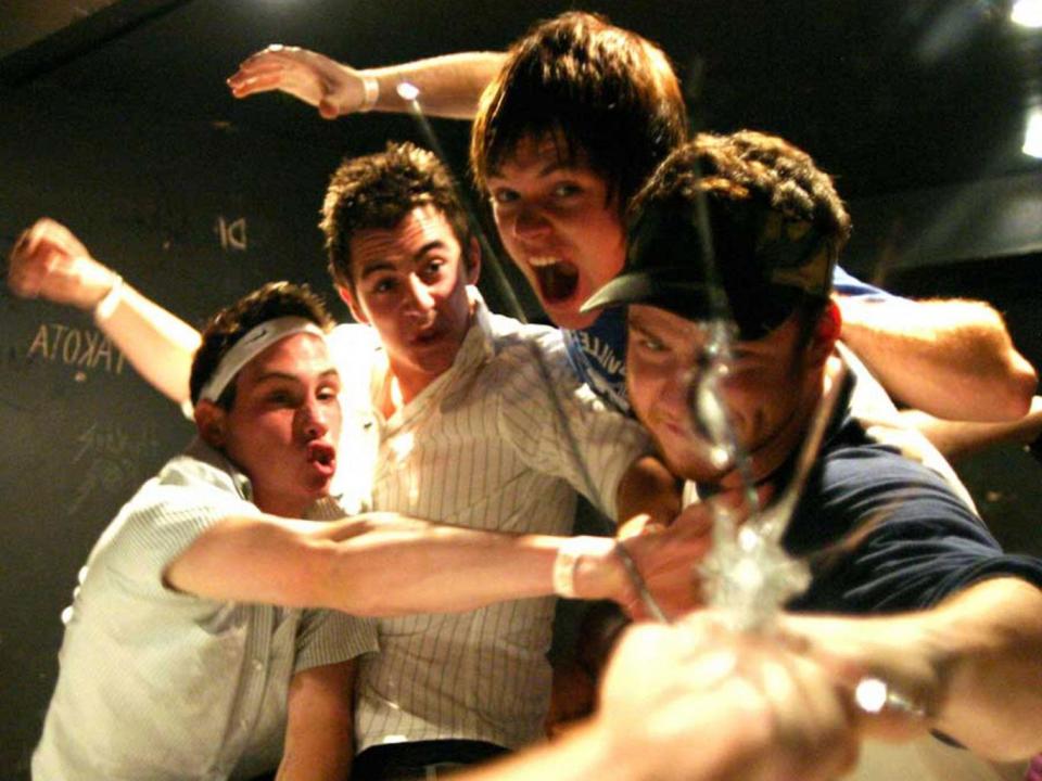 Enter Shikari as they were in July 2006, the same month they set up their Ambush Reality record label (Peter Hill)