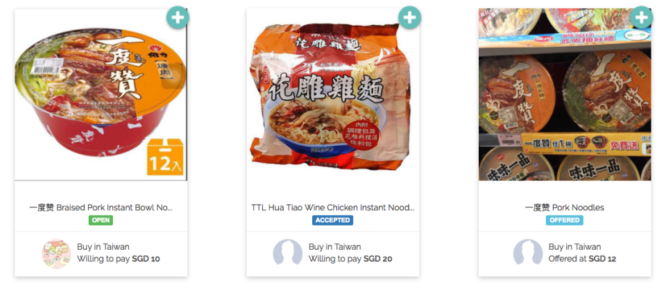 Taiwan Instant Noodles