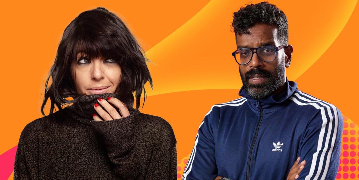 claudia winkleman and romesh ranganathan