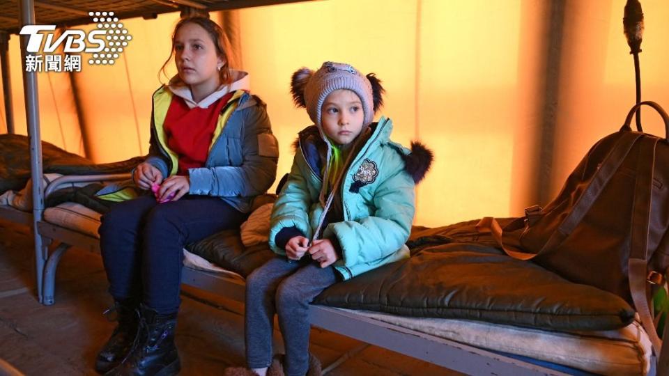目前俄羅斯已為難民準備臨時住所，將安排兒童接受教育。（圖／達志影像路透社）