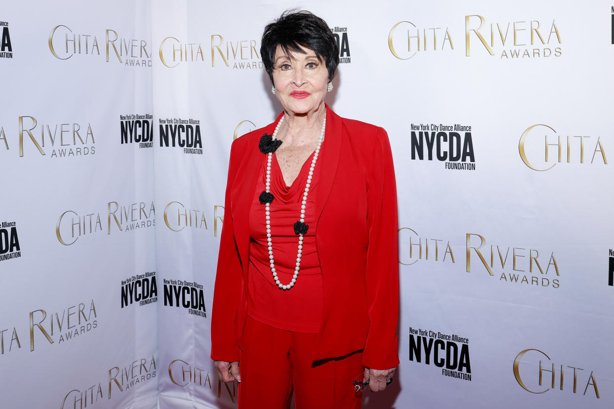 Chita Rivera. (Photo by Jason Mendez/Getty Images)