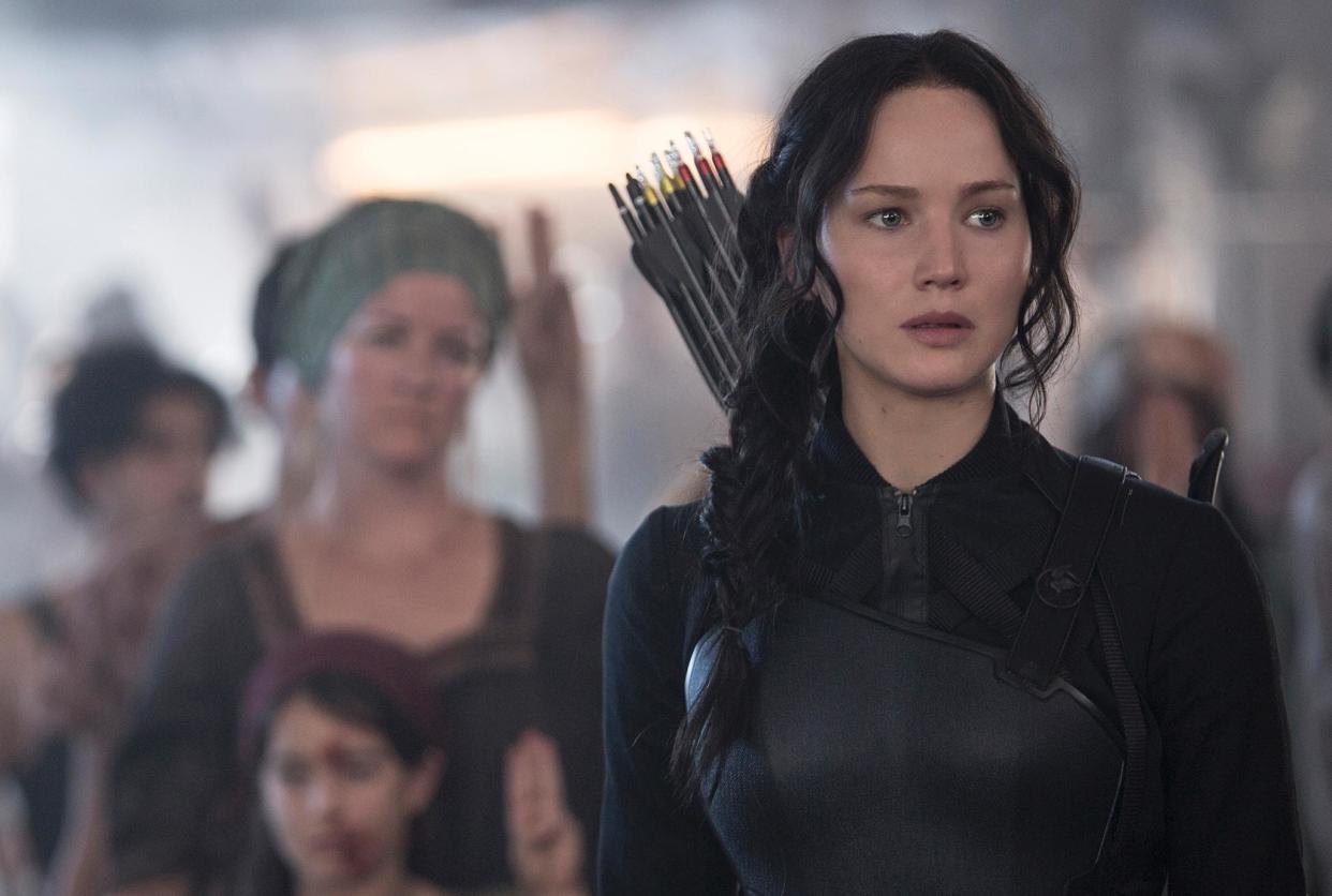 The Hunger Games Mockingjay Part 1-Jennifer Lawrence