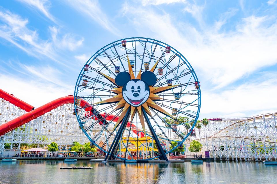 General views of Pixar Pier at Disney California Adventure Park at the Disneyland Resort on June 06, 2021 in Anaheim, California.