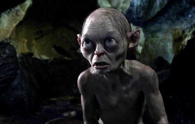 The actor played Gollum in Lord of the Rings. Source: Warner Bros