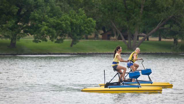 Lake Austin Spa Lake Austin Spa is the first resort to have Hobie Pedal Boards.