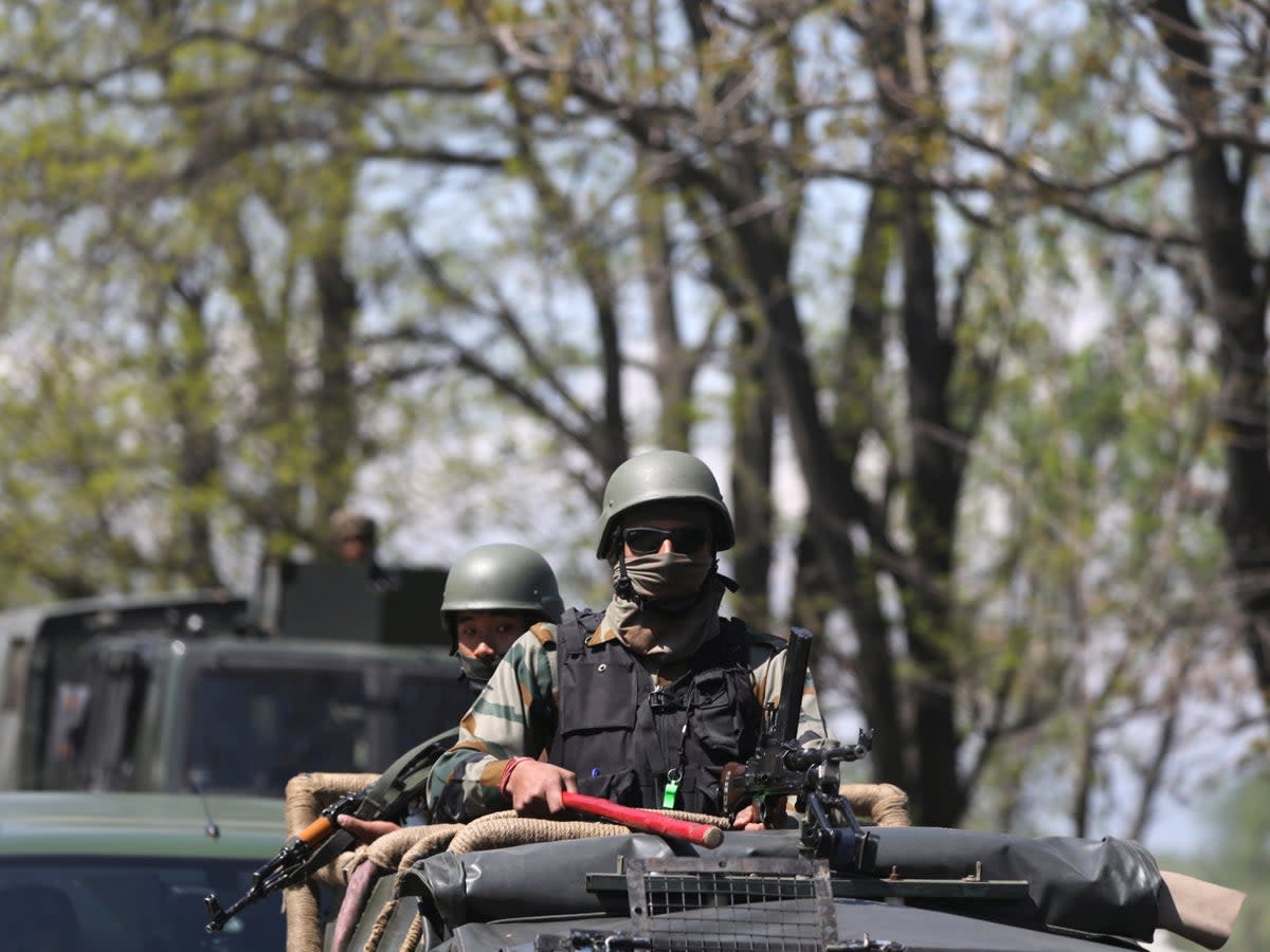 File image: Indian security forces have been battling Maoist rebels across the country for decades (EPA)