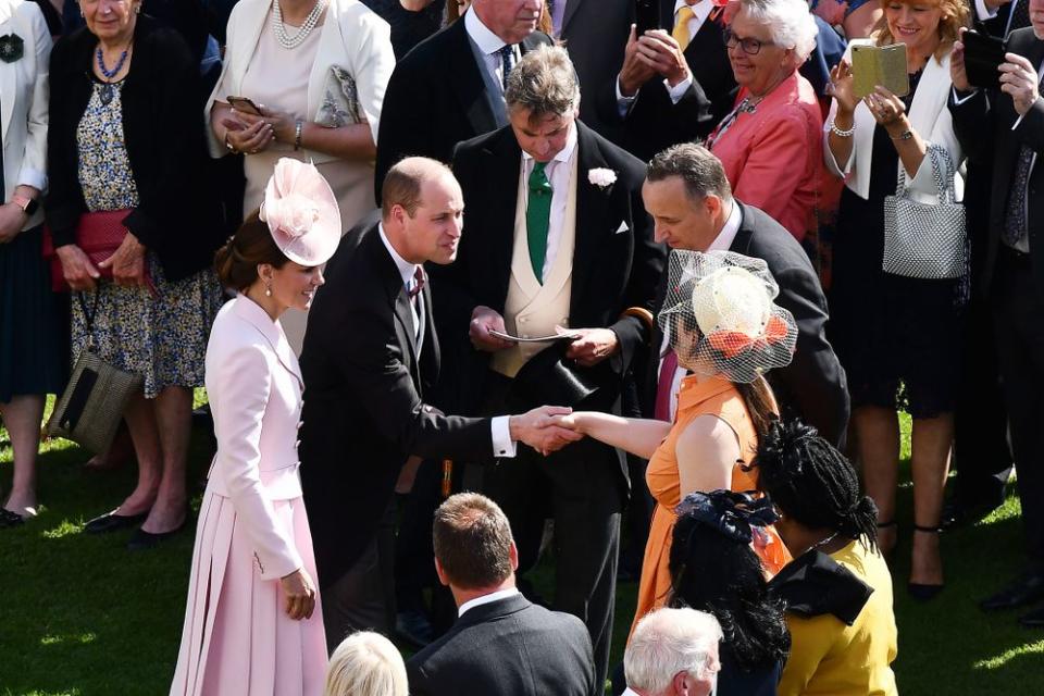 Kate Middleton Attends Garden Party at Buckingham Palace