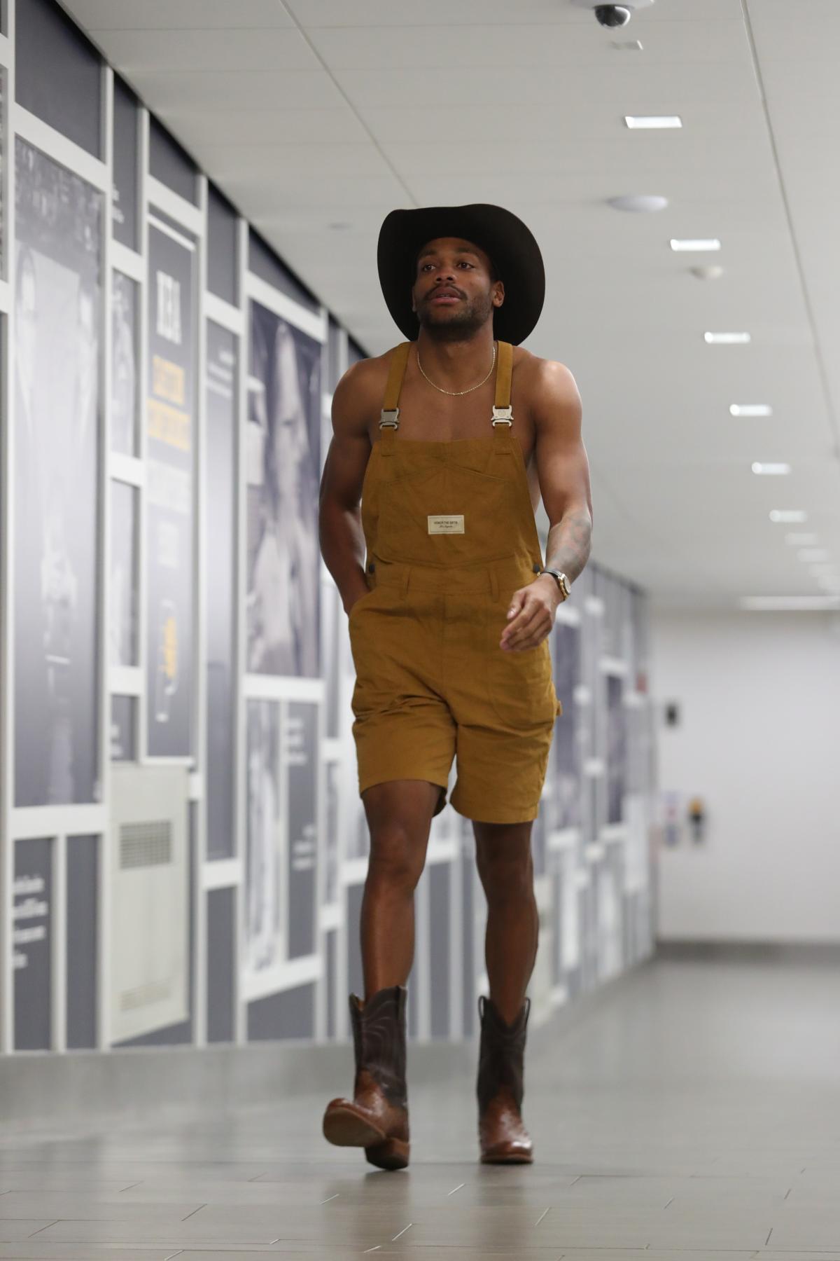 Overalls, Leather Hats, and Louis Vuitton LeBron: Check Out the Biggest  Tunnel Fits from NBA Opening Night