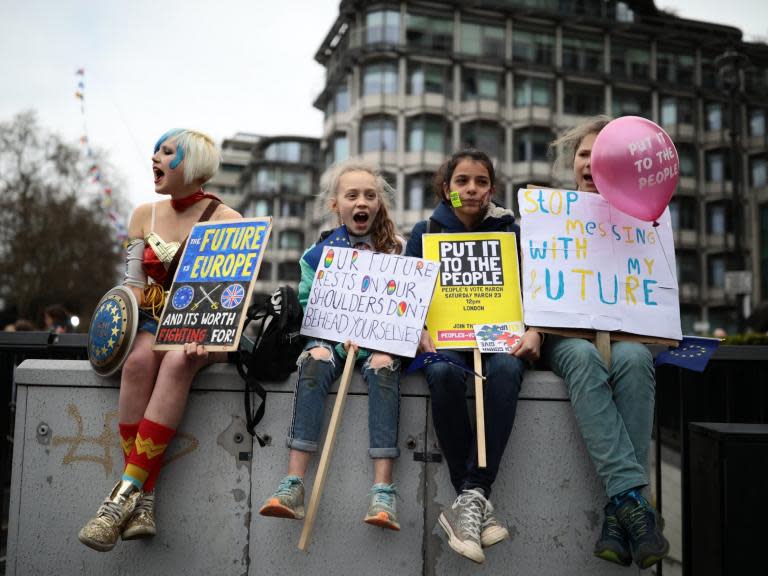 Brexit march: Best signs from the Put It To The People protest