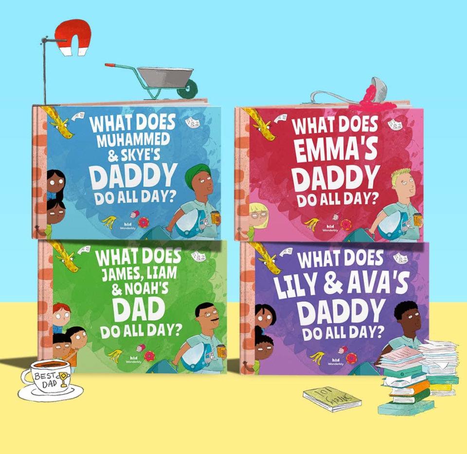 <p><a href="https://go.redirectingat.com?id=74968X1596630&url=https%3A%2F%2Fwww.wonderbly.com%2Fpersonalized-products%2Fwhat-does-daddy-do-all-day-book%3Fgclid%3DCjwKCAjwuqiiBhBtEiwATgvixH45qq-eomLq7xo-pV1m2wlXaXLNY96u3iWBkL4VaL-xA3A13a6mExoConIQAvD_BwE&sref=https%3A%2F%2Fwww.thepioneerwoman.com%2Fholidays-celebrations%2Fgifts%2Fg43724544%2Fpersonalized-fathers-day-gifts%2F" rel="nofollow noopener" target="_blank" data-ylk="slk:Shop Now;elm:context_link;itc:0;sec:content-canvas" class="link ">Shop Now</a></p><p>'What Does Your Daddy Do All Day?' Book</p><p>wonderbly.com</p><p>$39.99</p><span class="copyright">Wonderbly</span>