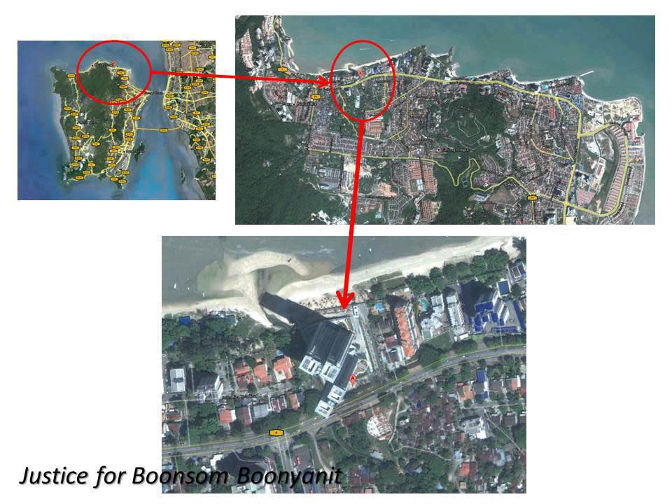 The couple fell in love with Penang, its community and way of life, and decided to retire in the 'paradise' island. They bought a piece of land in Tanjung Bungah, and the land title was issued in Boonsom's name.